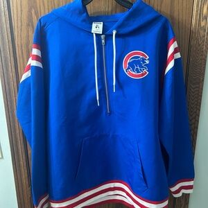 Victoria's Secret Blue and Red Hoodie